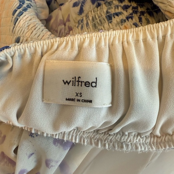 Wilfred printed dress with slit - Picture 3 of 3